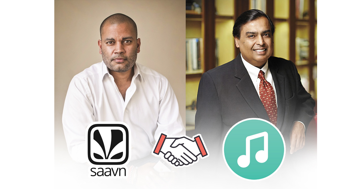 Reliance Jio To Partner With Saavn,Startup Stories,2018 Latest Business News,Startup News India,Reliance signs deal to merge JioMusic with Saavn,Reliance Jio And Saavn to create $1 billion digital music platform,Jio Music Integrates With Saavn Partnership Worth $1 Billion,Reliance Jio and Saavn announce strategic merger to build largest streaming service in the world,JioMusic & Saavn to merge Reliance Industries to invest $100 million more